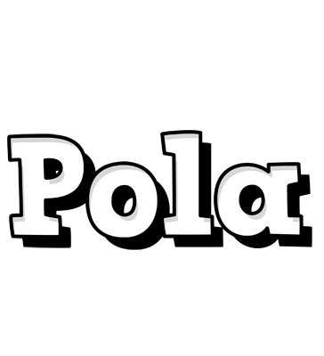 Pola snowing logo