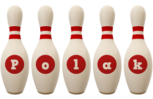 Polak bowling-pin logo