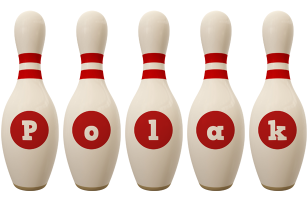 Polak bowling-pin logo