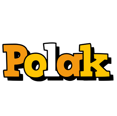 Polak cartoon logo