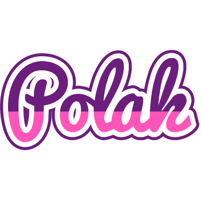 Polak cheerful logo