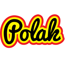 Polak flaming logo