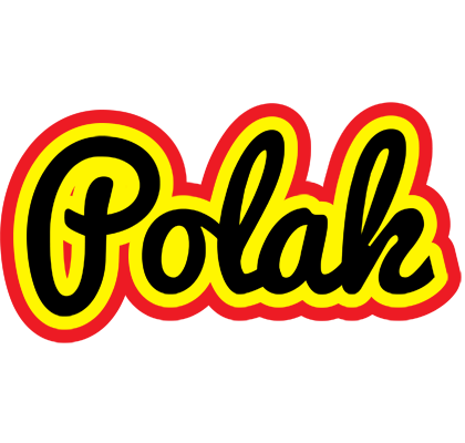 Polak flaming logo