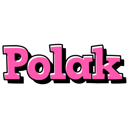 Polak girlish logo