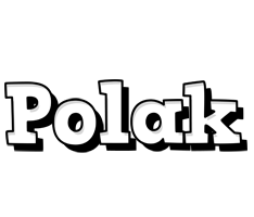 Polak snowing logo