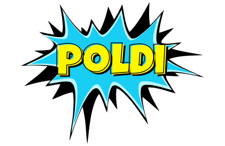 Poldi amazing logo