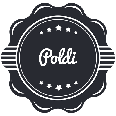 Poldi badge logo