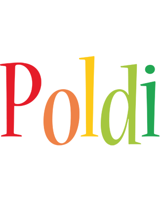 Poldi birthday logo