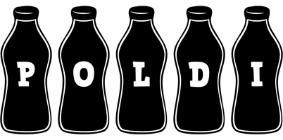 Poldi bottle logo