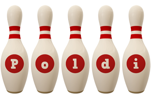 Poldi bowling-pin logo