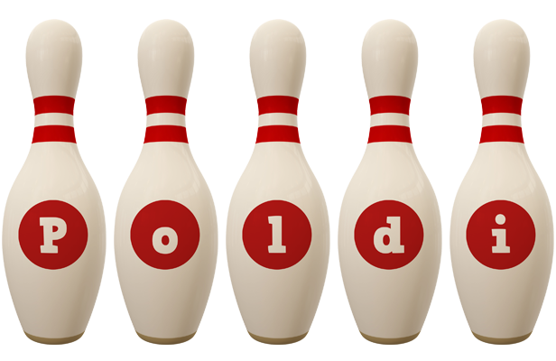 Poldi bowling-pin logo