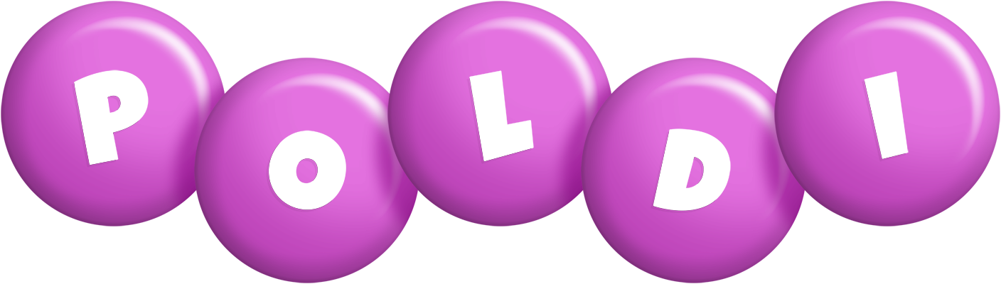 Poldi candy-purple logo