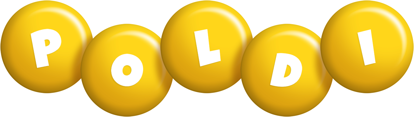 Poldi candy-yellow logo