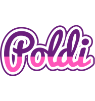 Poldi cheerful logo