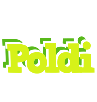 Poldi citrus logo