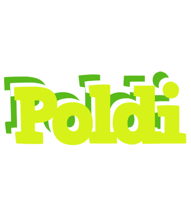 Poldi citrus logo