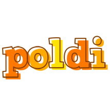 Poldi desert logo