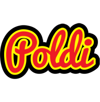 Poldi fireman logo