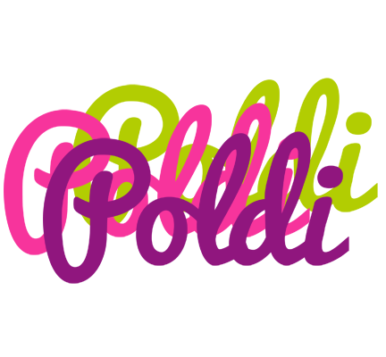 Poldi flowers logo