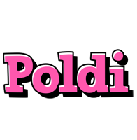 Poldi girlish logo