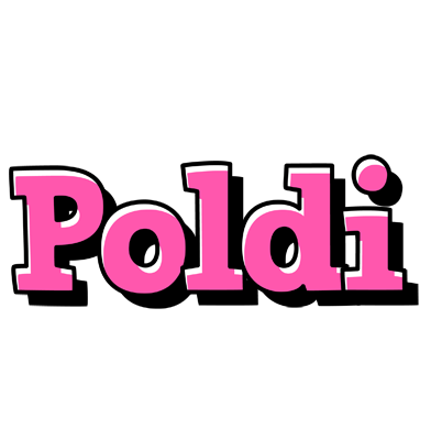Poldi girlish logo