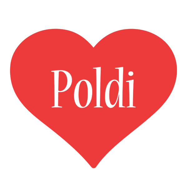 Poldi love logo