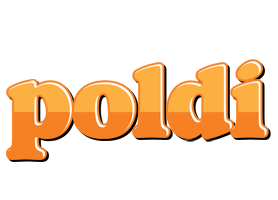 Poldi orange logo