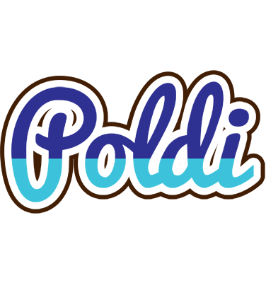 Poldi raining logo