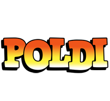 Poldi sunset logo