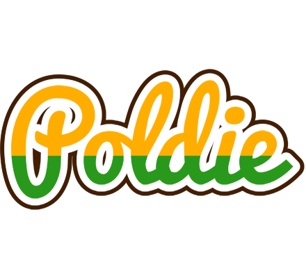 Poldie banana logo