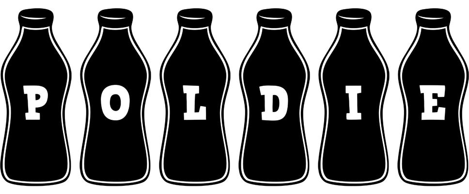Poldie bottle logo
