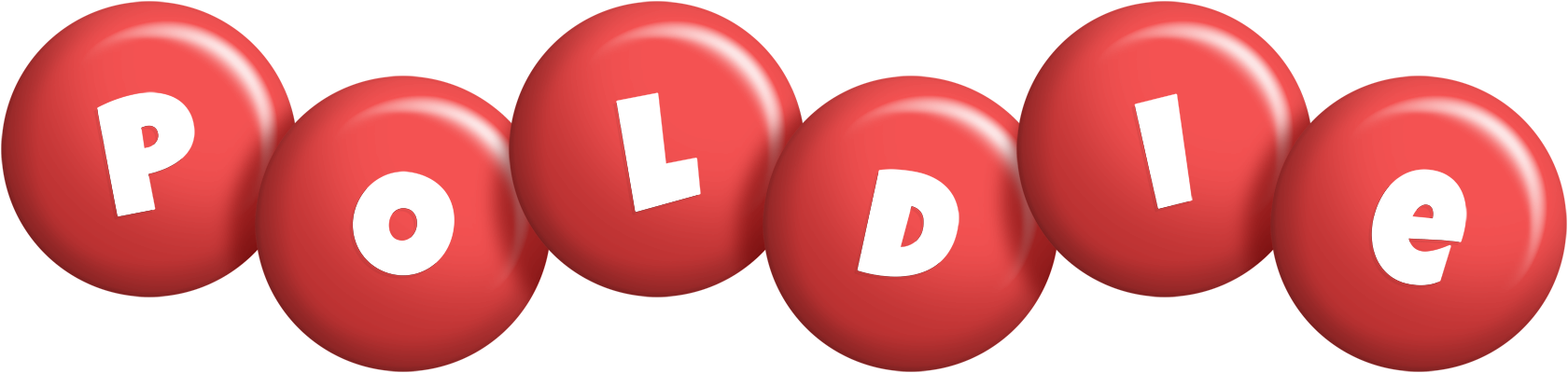 Poldie candy-red logo