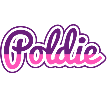 Poldie cheerful logo