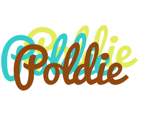 Poldie cupcake logo