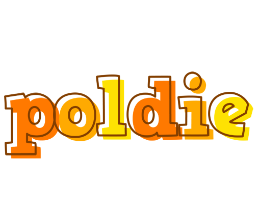 Poldie desert logo