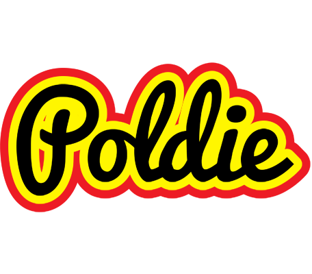 Poldie flaming logo