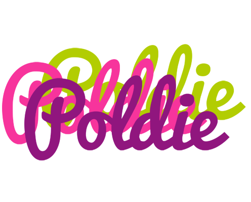 Poldie flowers logo