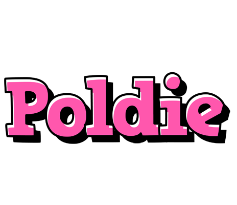 Poldie girlish logo