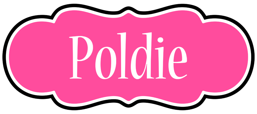Poldie invitation logo