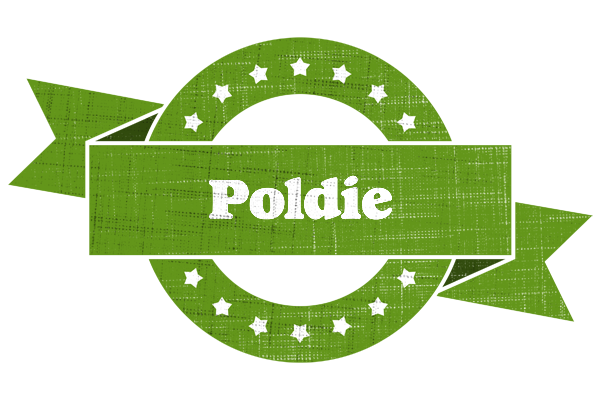 Poldie natural logo