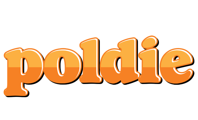 Poldie orange logo