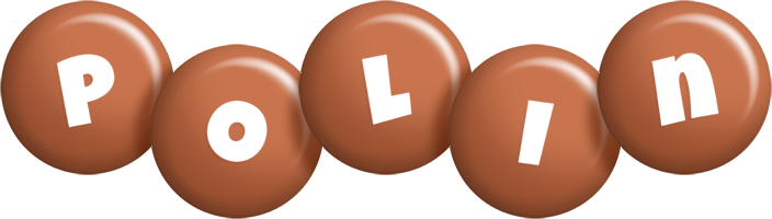 Polin candy-brown logo