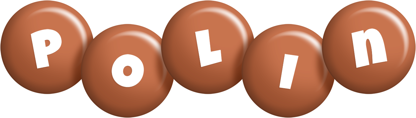 Polin candy-brown logo