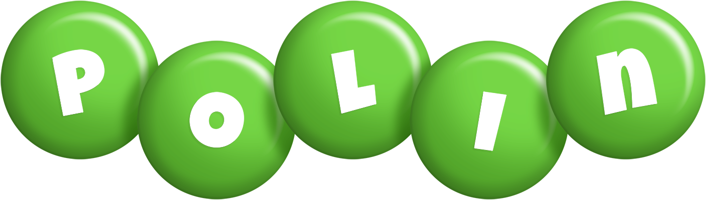 Polin candy-green logo