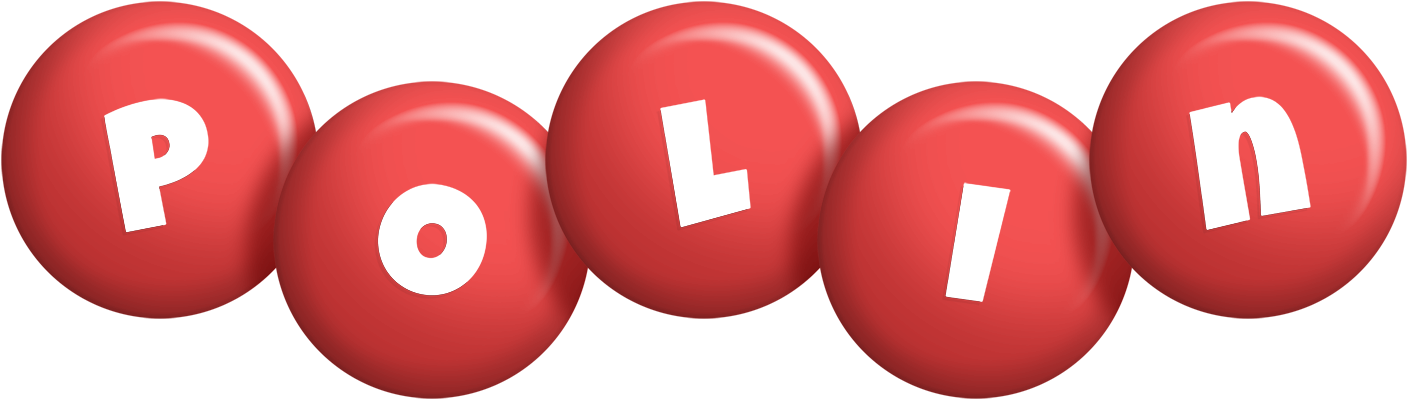 Polin candy-red logo