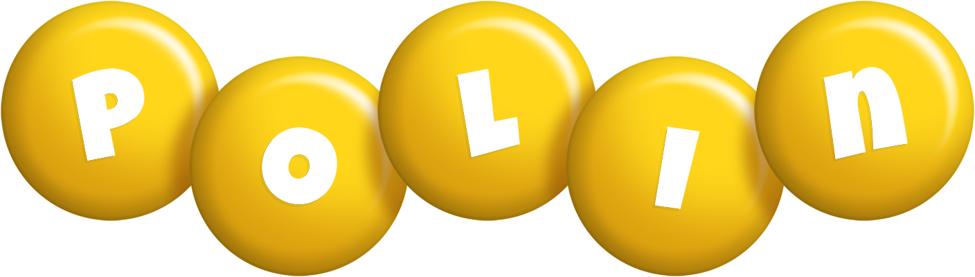 Polin candy-yellow logo