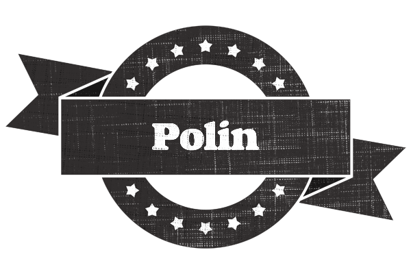 Polin grunge logo