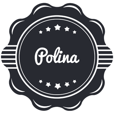 Polina badge logo