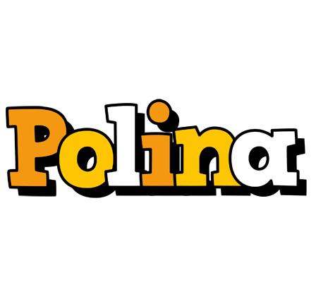 Polina cartoon logo
