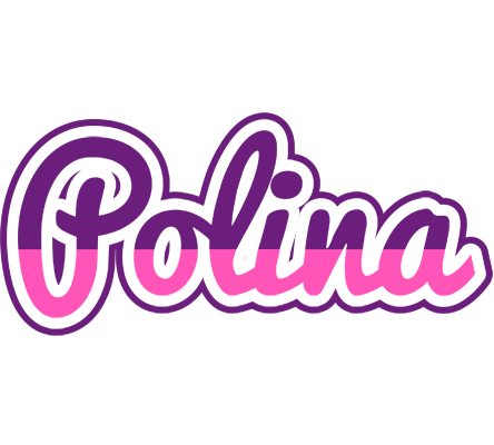 Polina cheerful logo